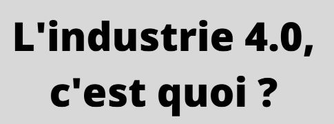 L'industrie 4.0